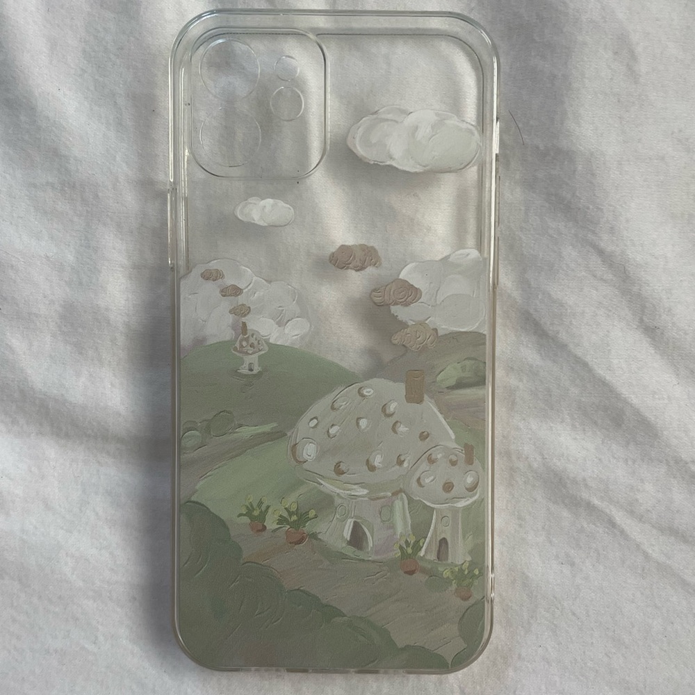 Green Mushroom Iphone Case